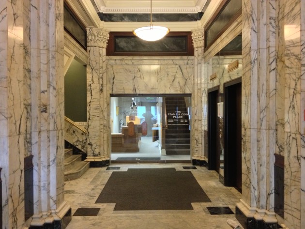 Lobby in the Bellingham National Bank Building